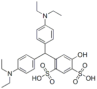 6-[4,4'-Bis(diethylamino)benzhydryl]-4-hydroxy-1,3-benzenedisulfonic acid CAS#: 69518-69-0