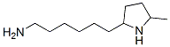 6-(5-Methylpyrrolidin-2-yl)-1-hexanamine CAS#: 67466-29-9