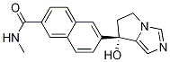 6-[(7S)-7-Hydroxy-6,7-dihydro-5H-pyrrolo[1,2-c]imidazol-7-yl]-N-methyl-2-naphthalenecarboxamide CAS#: 566939-85-3