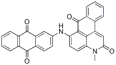 6-[(9,10-Dihydro-9,10-dioxoanthracen-2-yl)amino]-3-methyl-3H-dibenz[f,ij]isoquinoline-2,7-dione CAS#: 6871-96-1