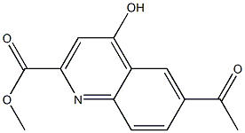 6-Acetyl-4-hydroxy-quinoline-2-carboxylic acid Methyl ester CAS#: 500350-41-4