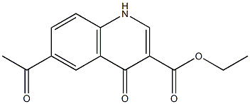 6-Acetyl-4-oxo-1,4-dihydro-quinoline-3-carboxylic acid ethyl ester CAS#: 692764-08-2