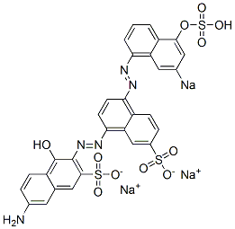 6'-Amino-1'-hydroxy-4-[(5-hydroxy-7-sodiosulfo-1-naphthalenyl)azo][1,2'-azobisnaphthalene]-3',7-disulfonic acid disodium salt CAS#: 6492-59-7