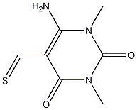 6-Amino-1,2,3,4-tetrahydro-1,3-dimethyl-2,4-dioxo-5-pyrimidinecarbothioaldehyde CAS#: 181465-38-3