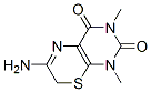 6-Amino-1,3-dimethyl-7H-pyrimido[4,5-b][1,4]thiazine-2,4(1H,3H)-dione CAS#: 65413-40-3