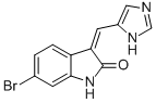 6-BROMO-3-(3H-IMIDAZOL-4-YLMETHYLENE)-1,3-DIHYDRO-INDOL-2-ONE CAS#: 638563-57-2