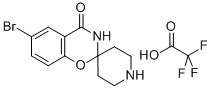 6-BROMO-4-OXO-3,4-DIHYDROSPIRO(2H)-BENZO(E)[1,3]OXAZINE-2,4'-PIPERIDINE TRIFLUOROACETIC ACID SALT CAS#: 691868-46-9