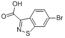 6-Bromo-1,2-benzisothiazole-3-carboxylic acid CAS#: 677304-75-5