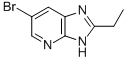 6-Bromo-2-ethyl-3H-imidazo[4,5-b]pyridine CAS#: 68175-12-2