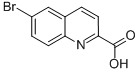 6-Bromoquinoline-2-carboxylic acid CAS#: 65148-10-9