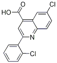6-CHLORO-2-(2-CHLOROPHENYL)QUINOLINE-4-CARBOXYLICACID CAS#: 590376-91-3