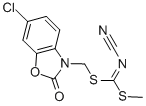 [(6-CHLORO-2-OXOBENZO[D]OXAZOL-3(2H)-YL)METHYL]METHYL CYANOCARBONIMIDODITHIOATE CAS#: 664322-03-6