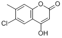 6-CHLORO-4-HYDROXY-7-METHYLCOUMARIN CAS#: 64729-38-0