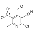 6-CHLORO-5-CYANO-4-METHOXYMETHYL-3-NITRO-2-PICOLINE CAS#: 719-48-2