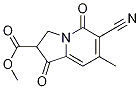 6-Cyano-1,2,3,5-tetrahydro-7-Methyl-1,5-dioxo-2-Indolizinecarboxylic Acid Methyl Ester CAS#: 66917-18-8