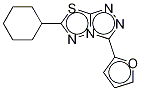 6-Cyclohexyl-3-(2-furanyl)-1,2,4-triazolo[3,4-b][1,3,4]thiadiazole CAS#: 577696-37-8