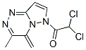 6-(Dichloroacetyl)-4,6-dihydro-3-methyl-4-methylenepyrazolo[5,1-c]-as-triazine CAS#: 6763-75-3