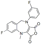 6-FLUORO-10-(3-FLUORO-PHENYL)-4-METHYL-9,10-DIHYDRO-4H-2-OXA-4,10-DIAZA-BENZO[F]AZULENE-1,3-DIONE CAS#: 643735-28-8