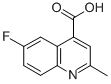 6-FLUORO-2-METHYLQUINOLINE-4-CARBOXYLIC ACID CAS#: 716-03-0