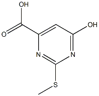 6-Hydroxy-2-(methylsulfanyl)-4-pyrimidinecarboxylic acid CAS#: 6314-14-3