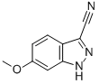 6-METHOXY-1H-INDAZOLE-3-CARBONITRILE CAS#: 691900-59-1