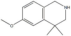 6-Methoxy-4,4-diMethyl-1,2,3,4-tetrahydroisoquinoline CAS#: 62245-15-2