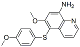 6-Methoxy-5-[(4-methoxyphenyl)sulfanyl]-8-quinolinamine CAS#: 64895-59-6