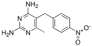 6-Methyl-5-(4-nitrobenzyl)pyrimidine-2,4-diamine CAS#: 7331-21-7