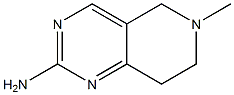 6-Methyl-5,6,7,8-tetrahydro-pyrido[4,3-d]pyriMidin-2-ylaMine CAS#: 66521-82-2