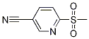 6-(Methylsulfonyl)nicotinonitrile CAS#: 66154-68-5