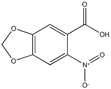 6-NITRO-1,3-BENZODIOXOLE-5-CARBOXYLIC ACID CAS#: 716-32-5