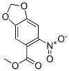 6-Nitro-1,3-benzodioxole-5-carboxylic acid methyl ester CAS#: 721-00-6