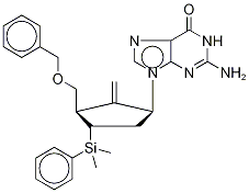 6-O-Benzyl-4-dehydroxy-4-diMethylphenylsilyl Entecavir CAS#: 649761-24-0