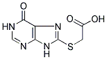 (6-OXO-6,9-DIHYDRO-1H-PURIN-8-YLSULFANYL)-ACETIC ACID CAS#: 69341-06-6