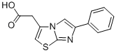 (6-PHENYLIMIDAZO[2,1-B][1,3]THIAZOL-3-YL)ACETIC ACID CAS#: 68347-91-1