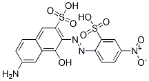 6-amino-4-hydroxy-3-[(4-nitro-2-sulphophenyl)azo]naphthalene-2-sulphonic acid CAS#: 63555-89-5