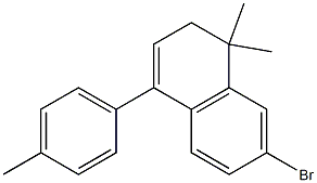 6-broMo-3,4-dihydro-4,4-diMethyl-1-p-tolylnaphthalene CAS#: 692277-52-4