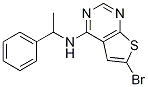 (6-broMo-thieno[2,3-d]pyriMidin-4-yl)-(1-phenyl-ethyl)-aMine CAS#: 63895-62-5