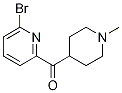(6-broMopyridin-2-yl)(1-Methylpiperidin-4-yl)Methanone CAS#: 613678-08-3