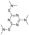 6-(dimethylamino)-N,N,N',N'-tetramethyl-1,3,5-triazine-2,4-disulphenamide CAS#: 61371-29-7