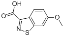 6-methoxybenzo[d]isothiazole-3-carboxylic acid CAS#: 677304-64-2