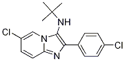 N-tert-butyl-6-chloro-2-(4-chlorophenyl)imidazo[1,2-a]pyridin-3-amine CAS#: 601502-40-3