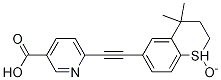 6-[(3,4-Dihydro-4,4-diMethyl-1-oxido-2H-1-benzothiopyran-6-yl)ethynyl]-3-pyridinecarboxylic Acid CAS#: 603952-64-3