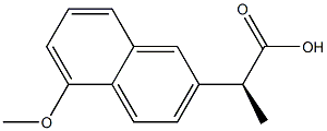 5-Chloro-6-Methoxy-α-Methyl-2-naphthaleneacetic Acid CAS#: 60424-17-1