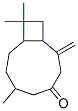 6,10,10-Trimethyl-2-methylenebicyclo[7.2.0]undecan-4-one CAS#: 68373-70-6