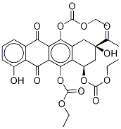 6,10,11-Triethylcarbonate-1-deMethyl DaunoMycinone CAS#: 67665-62-7