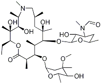 3’-N-Desmethyl-3’-N-formyl Azithromycin CAS#: 612069-28-0