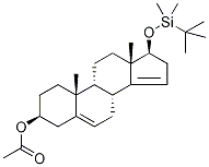 3-O-Acetyl-17-O-tert-butyldimethylsilyl 5,14-Androstadiene-3β,17β-diol CAS#: 61252-31-1
