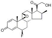 (6α,9β,11β,16α)-9,11-Epoxy-6-fluoro-21-hydroxy-16-methyl-pregna-1,4-diene-3,20-dione CAS#: 61618-89-1