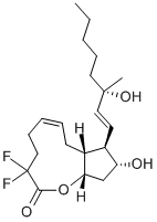 (5Z,13E,15S)-2,2-Difluoro-9α,11α,15-trihydroxy-15-methylprosta-5,13-dien-1-oic acid 1,9-lactone CAS#: 62443-67-8